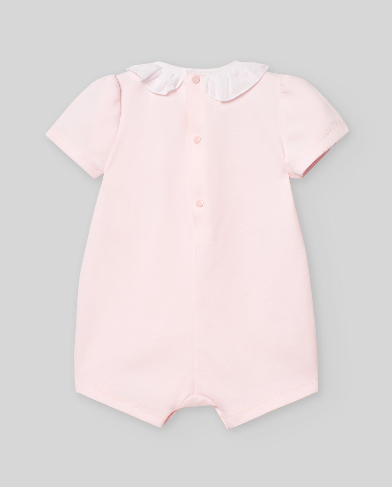 Pelele rosa "INTERLOCK"
