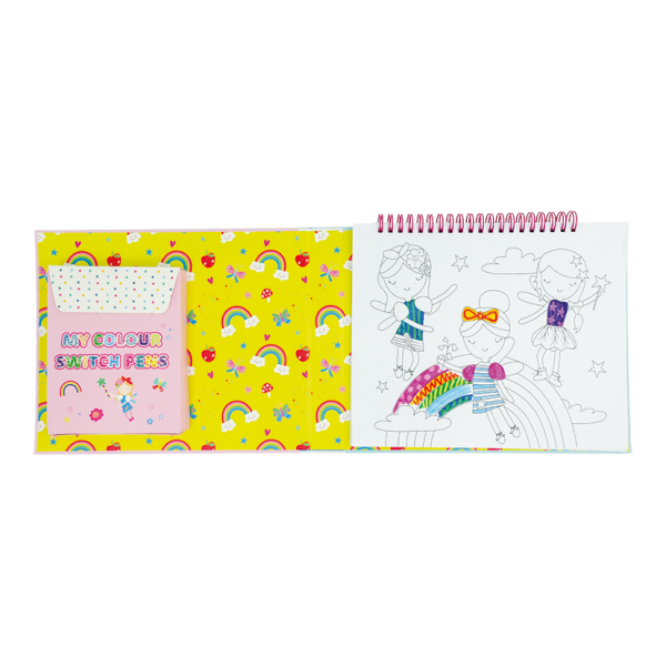 Cuaderno Actividades Colour Switch "Hada y Arcoíris"