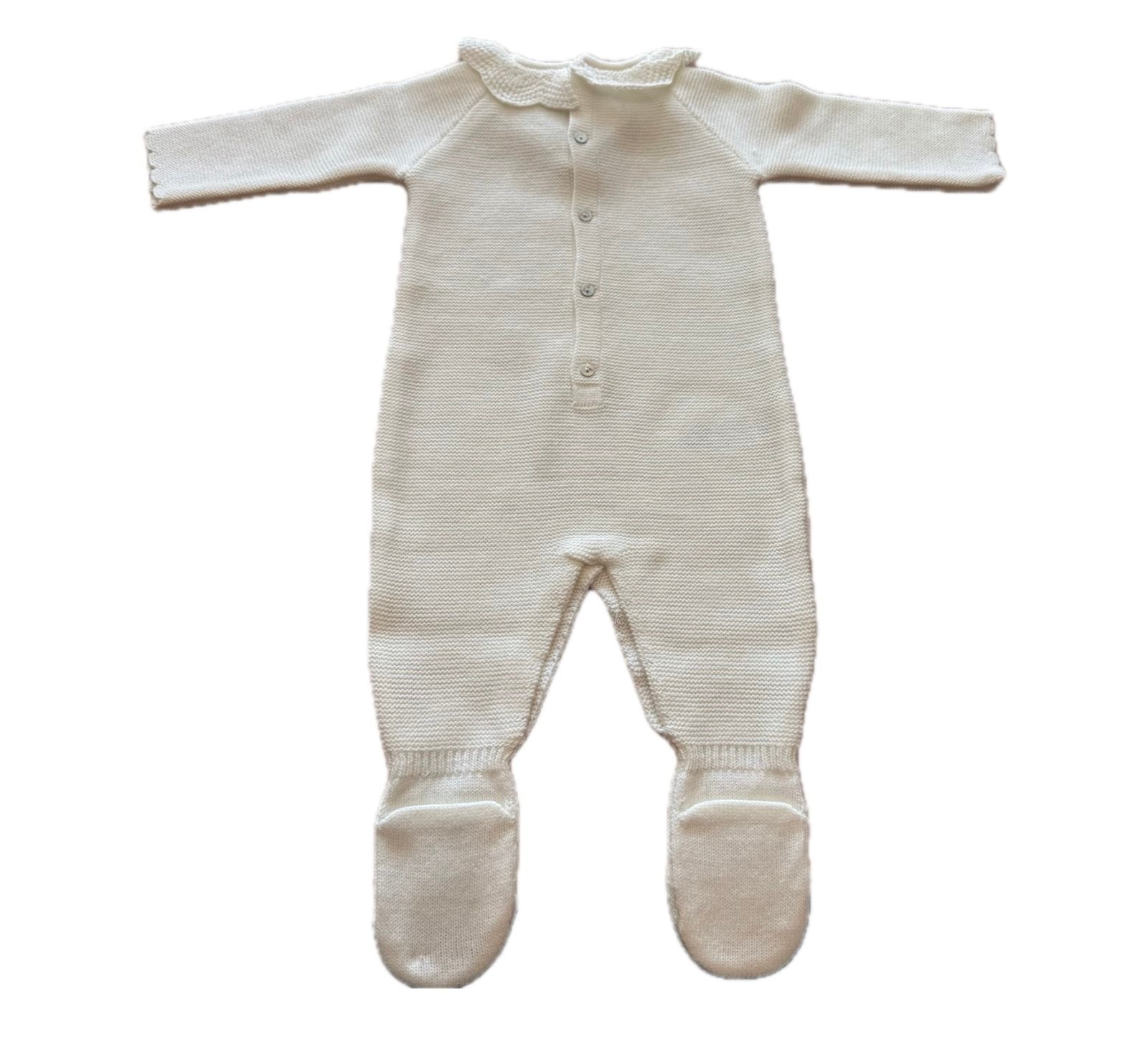 Pelele Punto Leeds Crudo