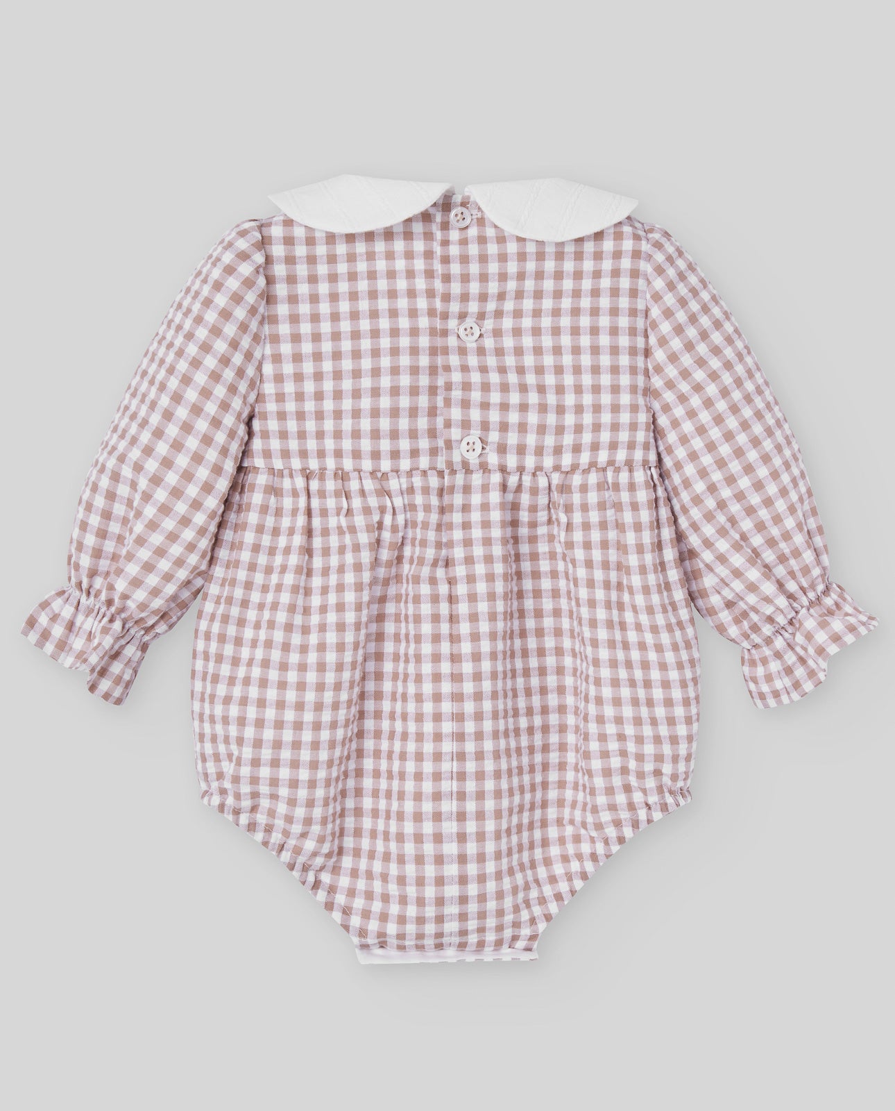 Pelele Corto Cuadro "Setitas"