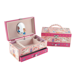 Joyero Musical con Cajón "Hadas Arcoiris"