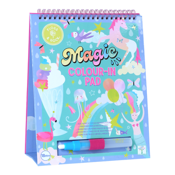 Libreta Mágica Reutilizable Pinta con Agua, Fantasía