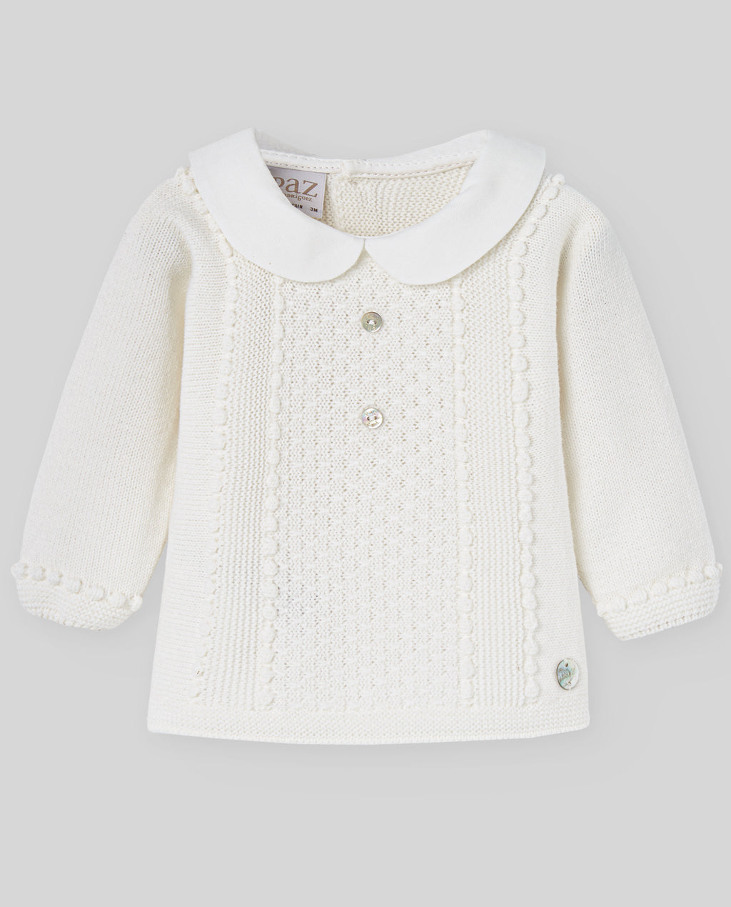 Conjunto Cuello Niño "PazOI25"