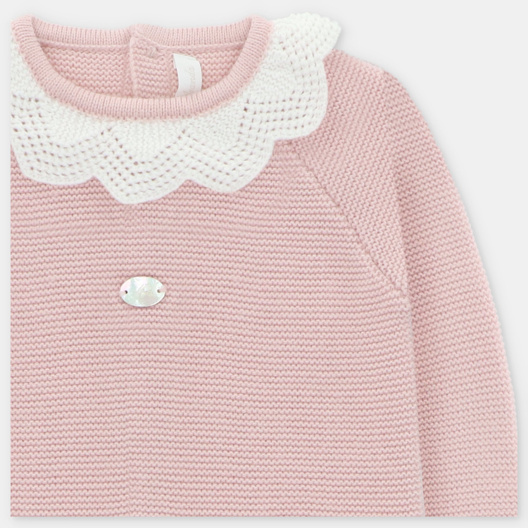 Pelele Punto Leeds Rosa Empolvado