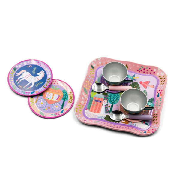 Juego de Té Musical Cuento de Hadas -11pz