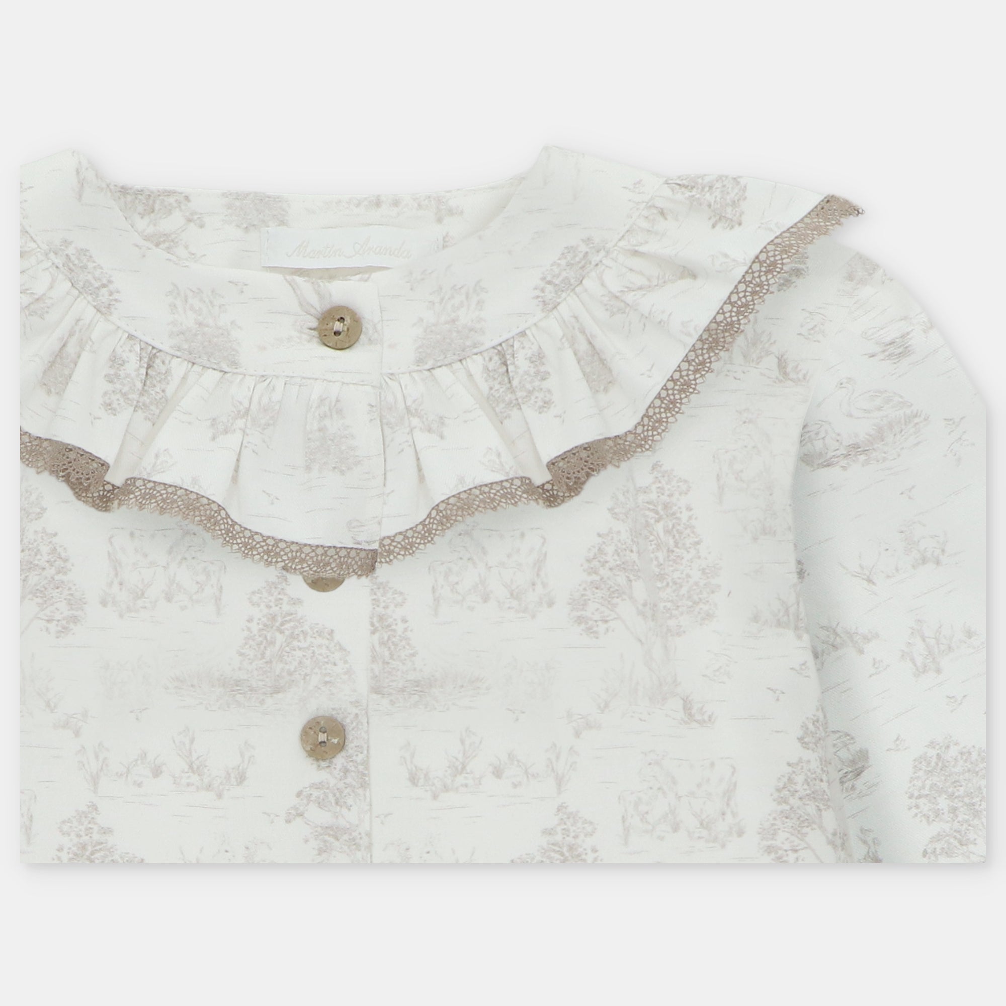 Vestido Toile De Jouy Newport