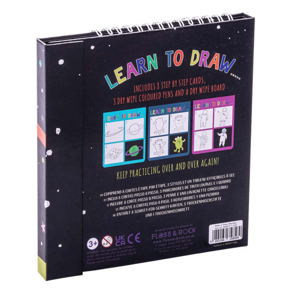 Libreta, Aprendiendo a Dibujar Reutilizable "El Espacio"