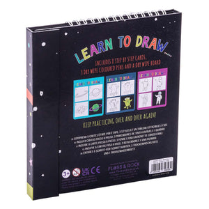 Libreta, Aprendiendo a Dibujar Reutilizable "El Espacio"
