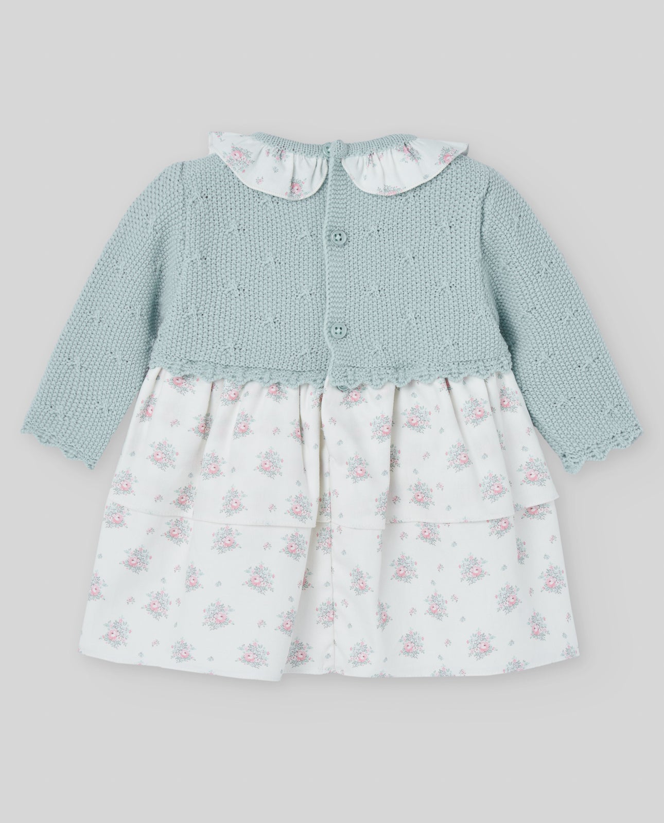 Vestido Mixto "Semilla" Verde