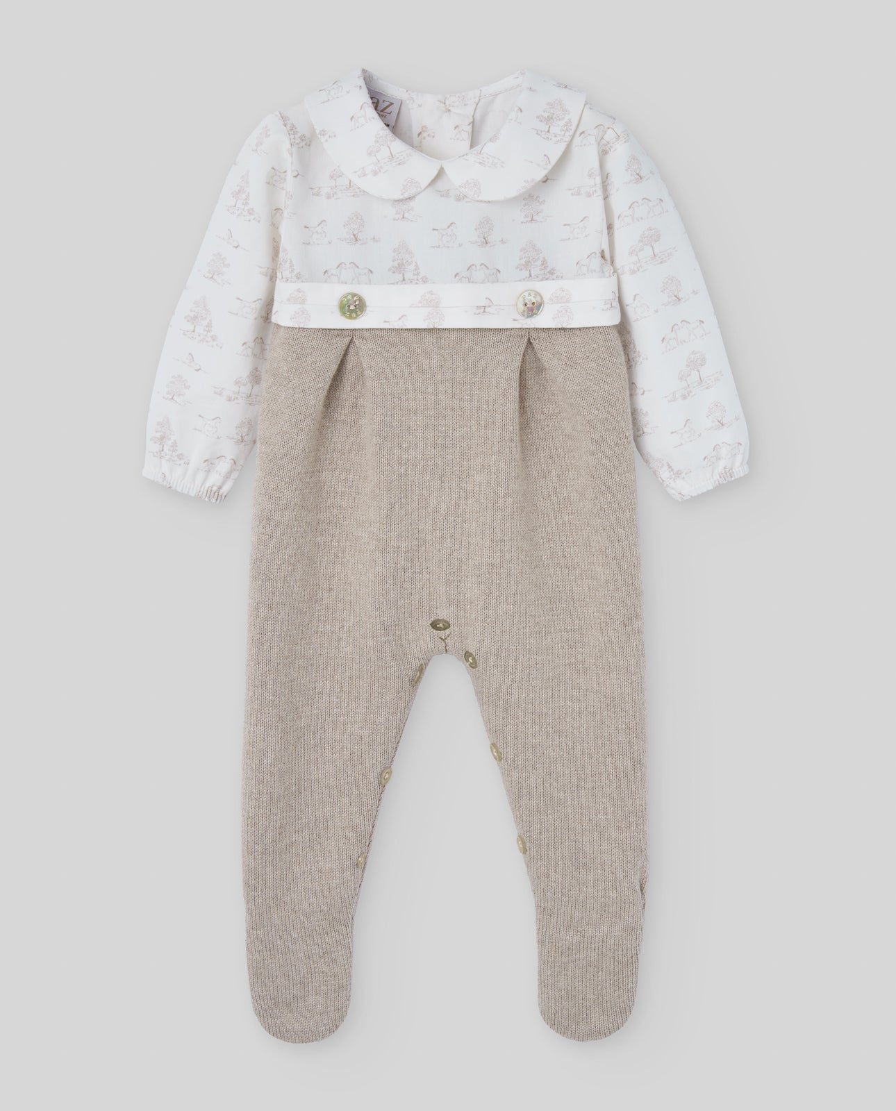 Pelele Largo "Pony" Angora