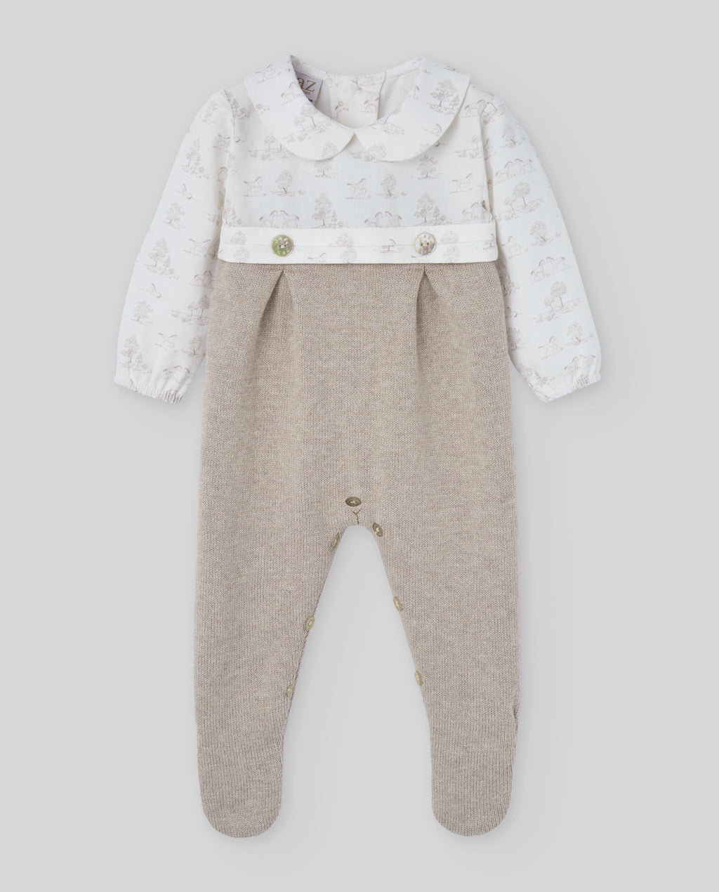 Pelele Largo "Pony" Angora