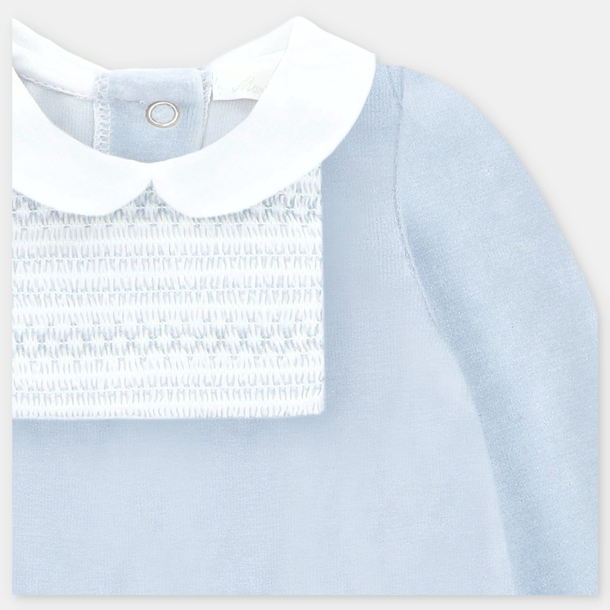 Pelele Terciopelo Smock Niño