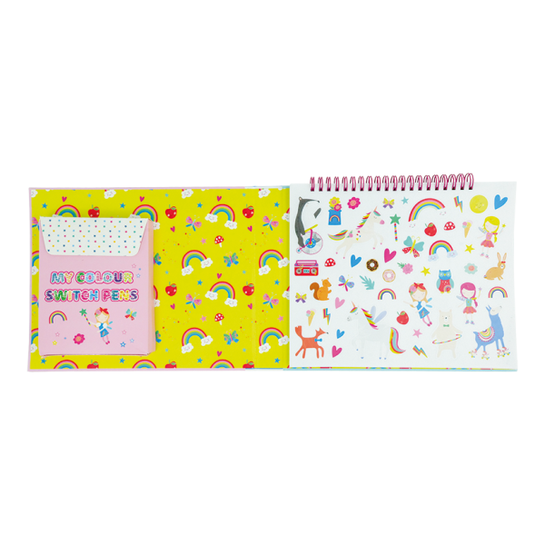 Cuaderno Actividades Colour Switch "Hada y Arcoíris"