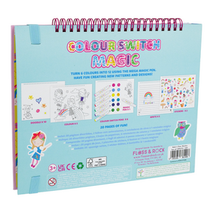 Cuaderno Actividades Colour Switch "Hada y Arcoíris"