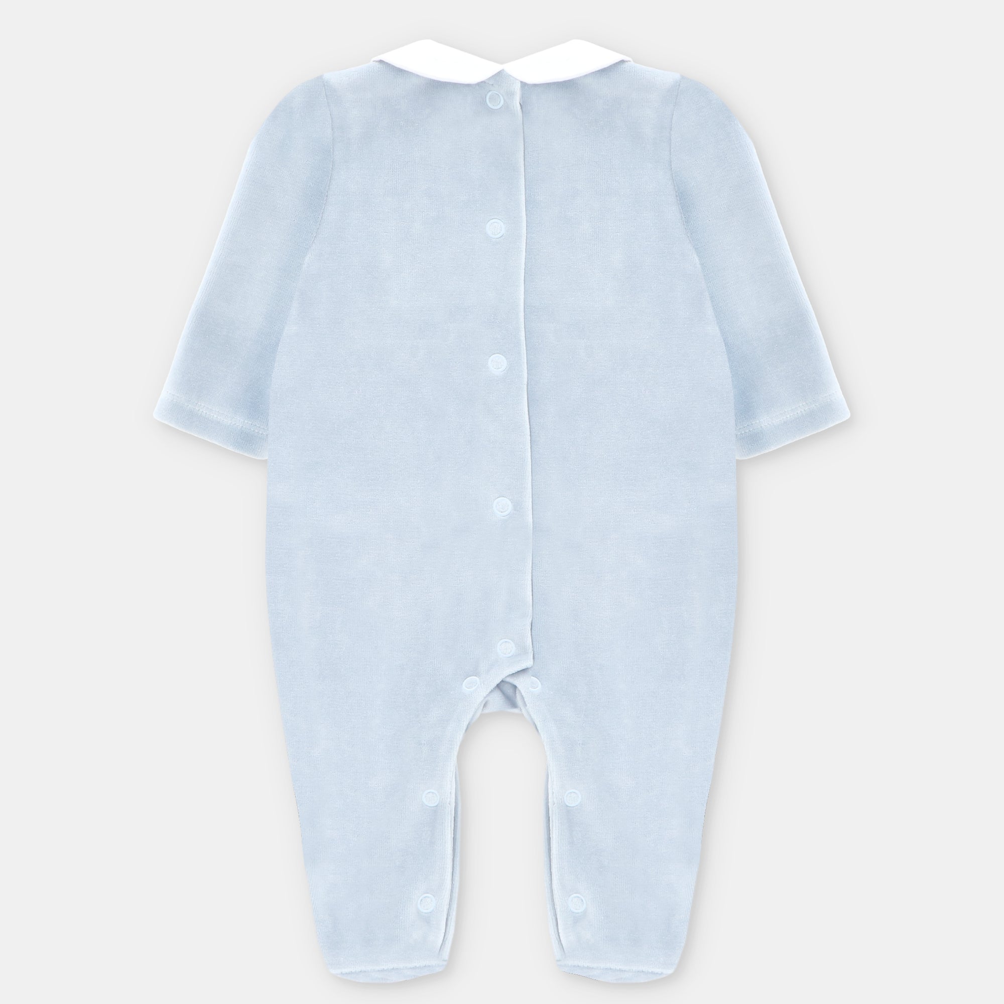 Pelele Terciopelo Smock Niño