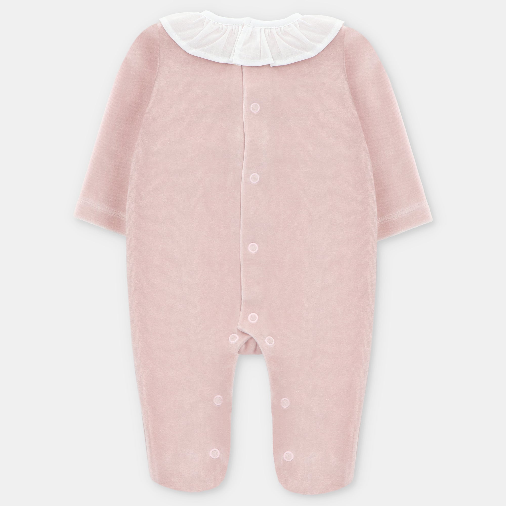 Pelele Terciopelo Smock Niña