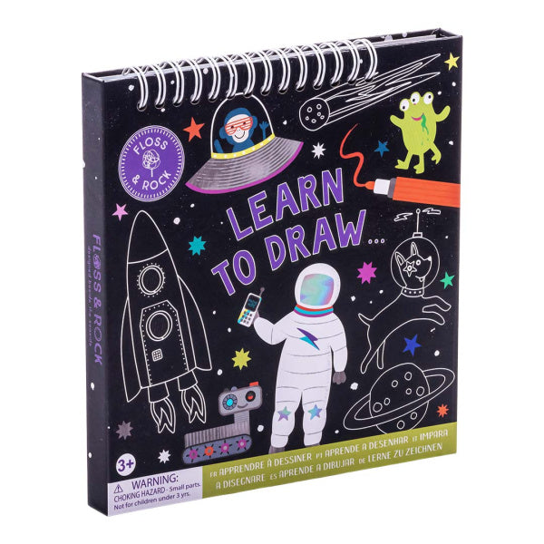 Libreta, Aprendiendo a Dibujar Reutilizable "El Espacio"