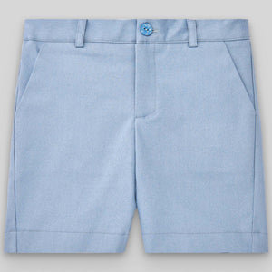 Pantalòn Corto Azul "Flowers"