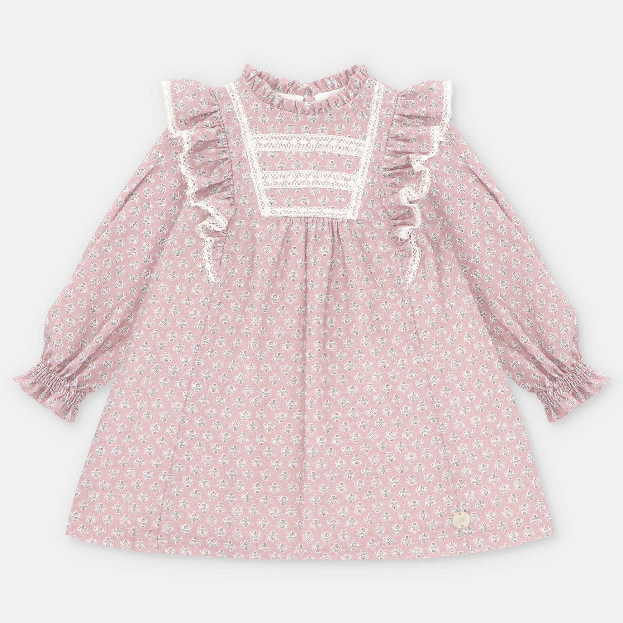 Vestido Estampado Corbatero