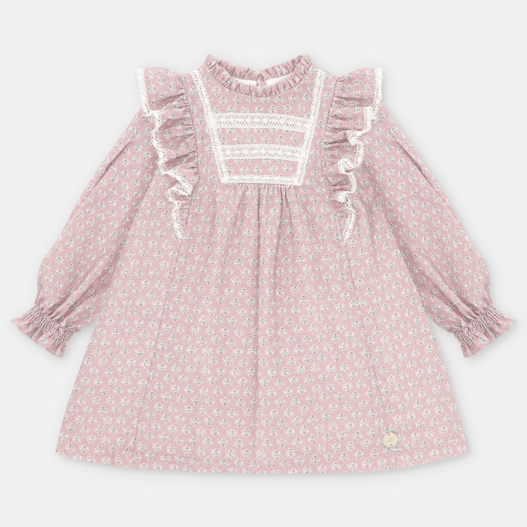 Vestido Estampado Corbatero