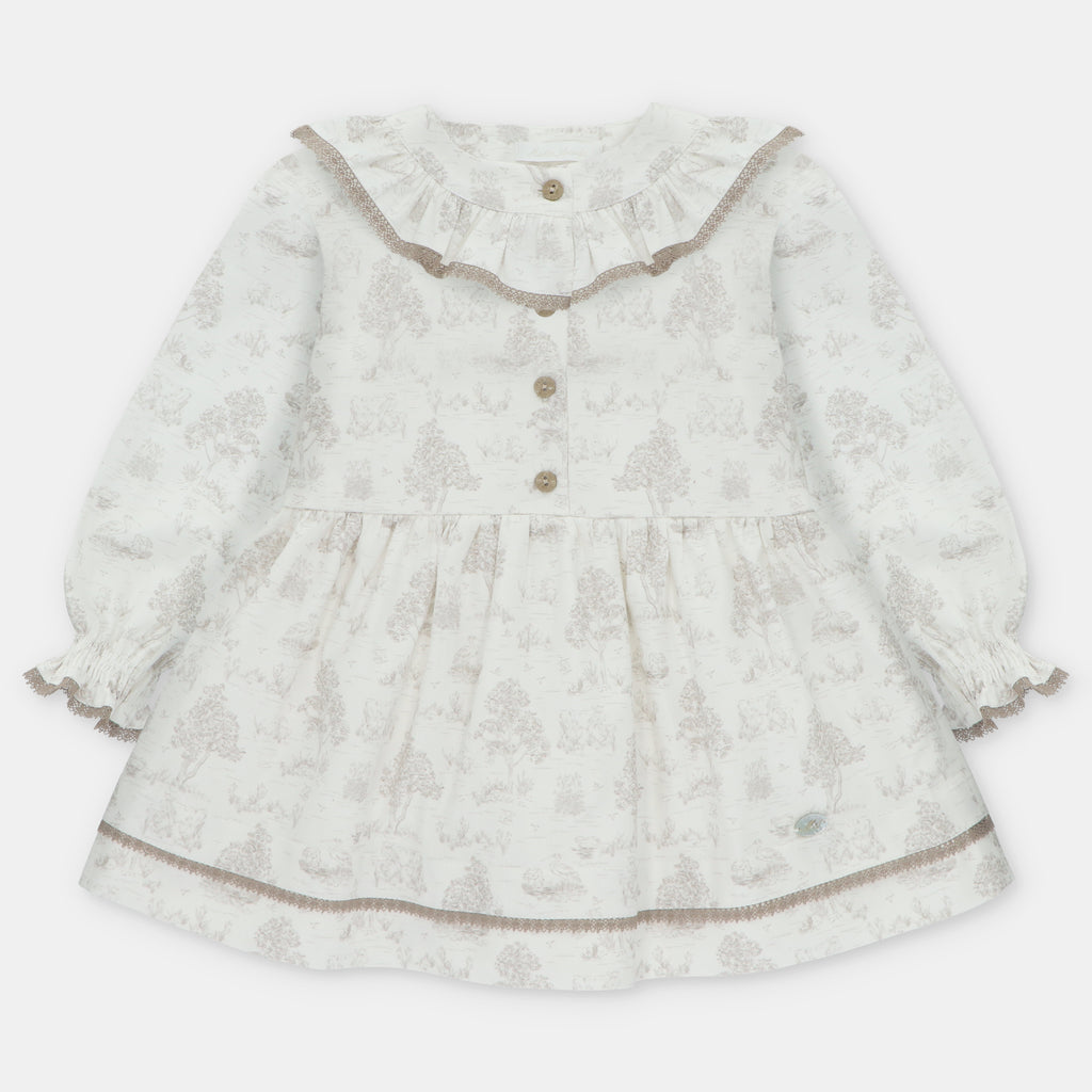 Vestido Toile De Jouy Newport