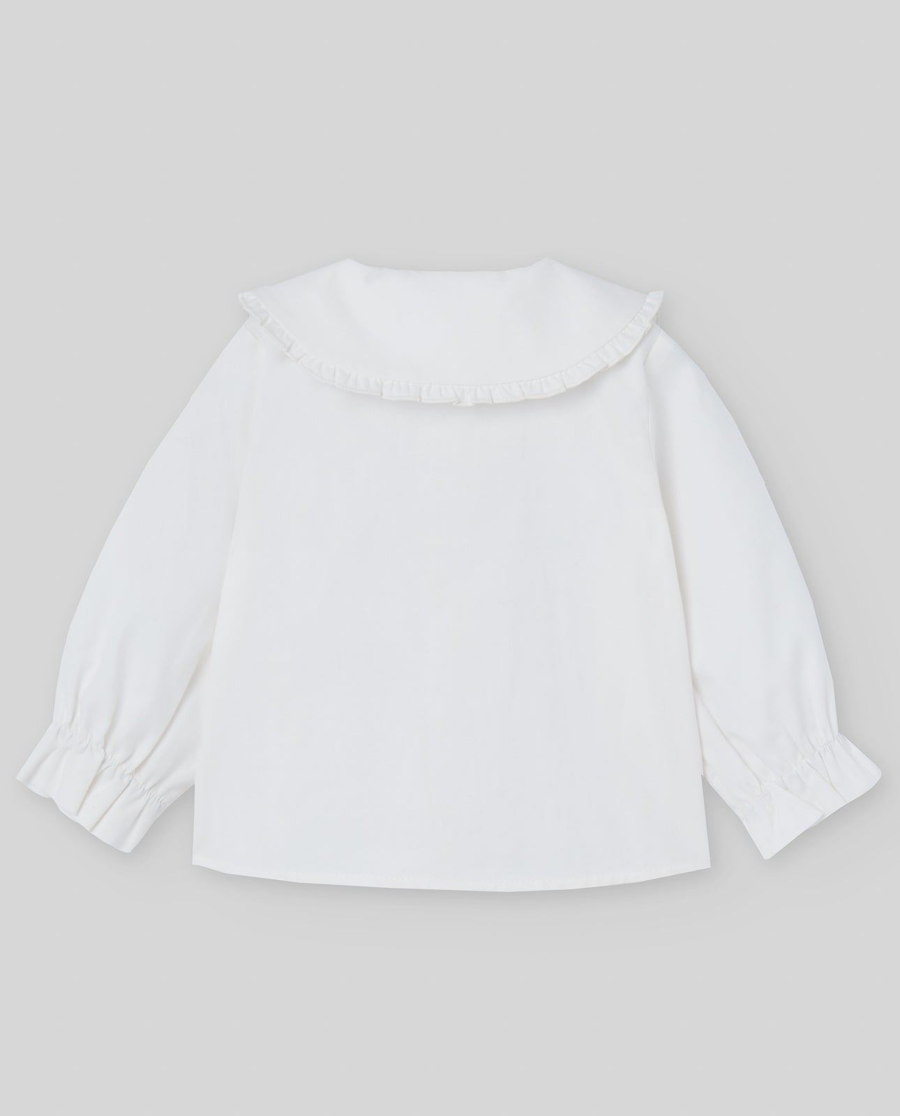 Camisa con Bordado y Ranita Cuadros "Acebo"