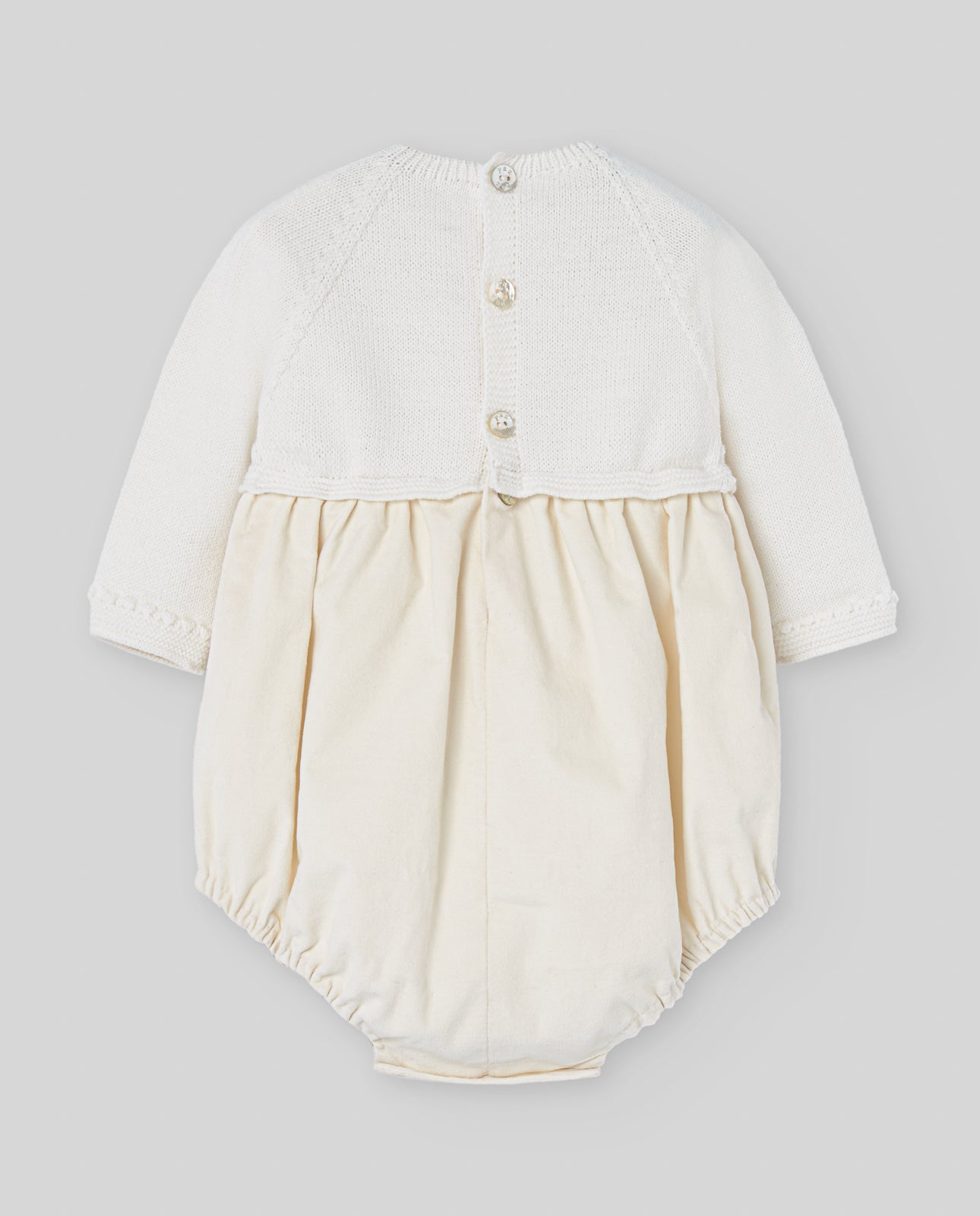 Pelele Terciopelo Mixto "PazOI25"