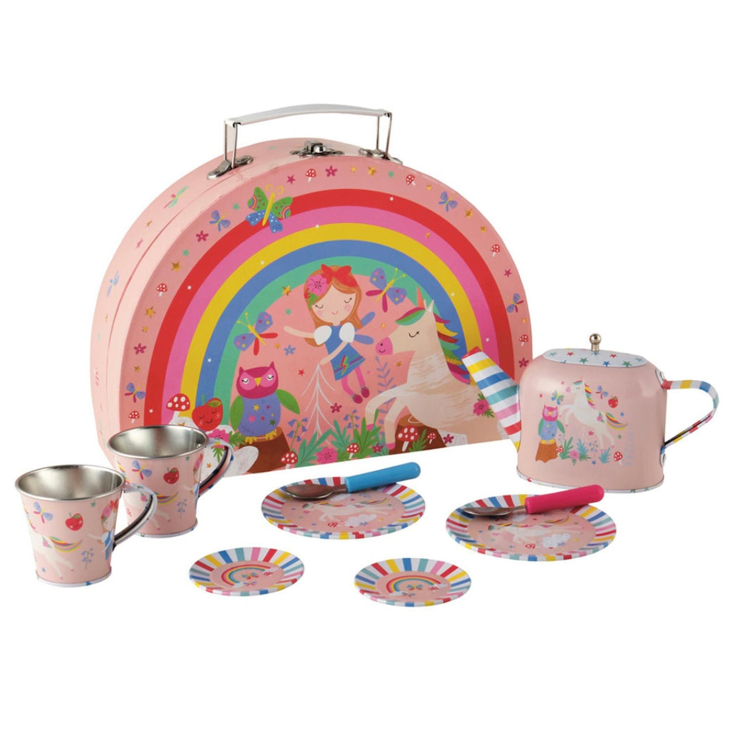 Juego de Té Floss & Rock Hada Arcoiris 10pzs