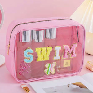 Bolsa Impermeable Transparente con Parche