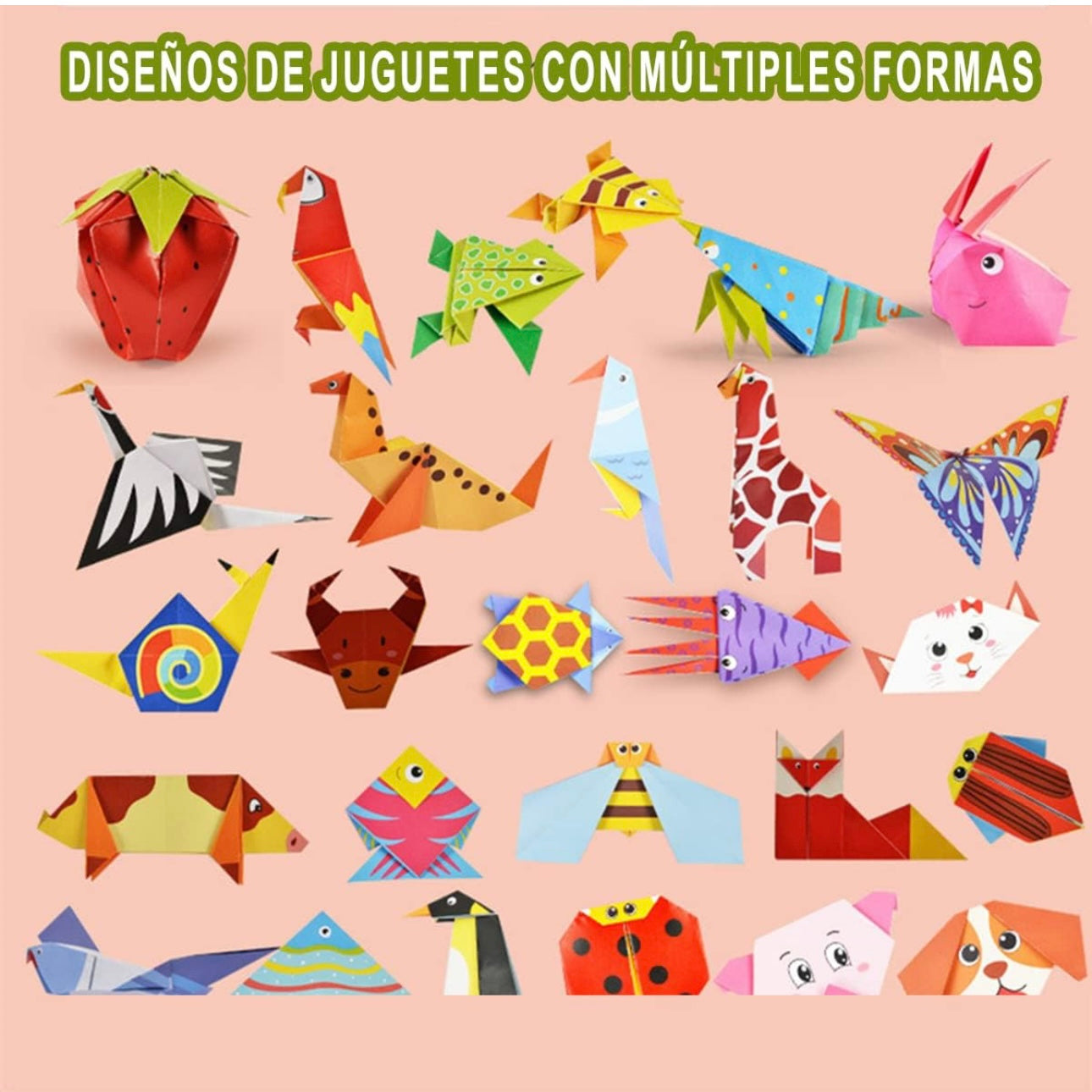 Set de Origami Animalitos