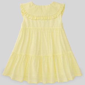 Vestido Infantil Amarillo "BICICLETAS"