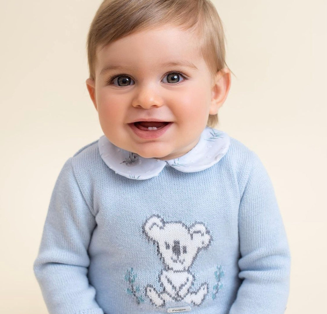 Set Azul niño "Koala"