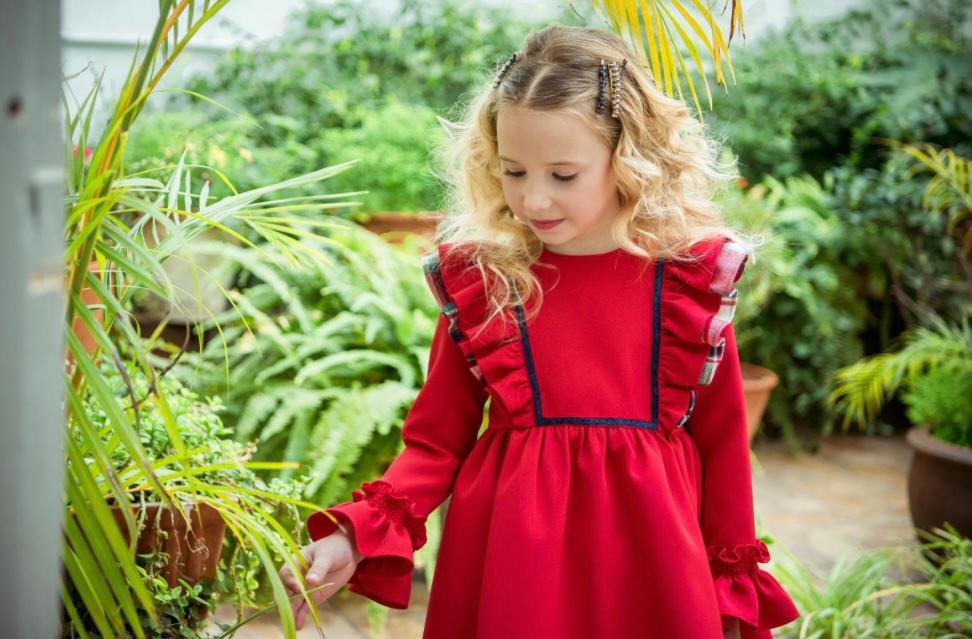 Vestido Infantil “Familia Noel”