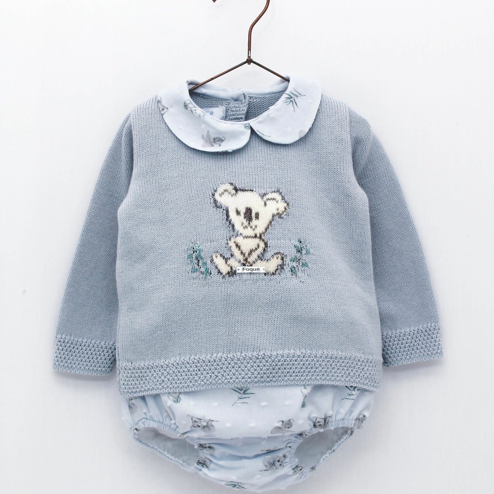 Set Azul niño "Koala"